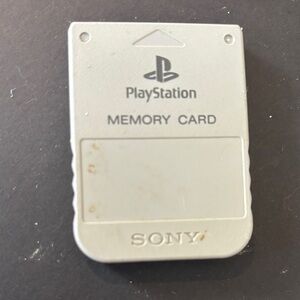 Sony PlayStation 1 memory card